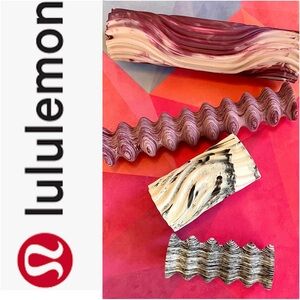 TWO lululemon double foam rollers